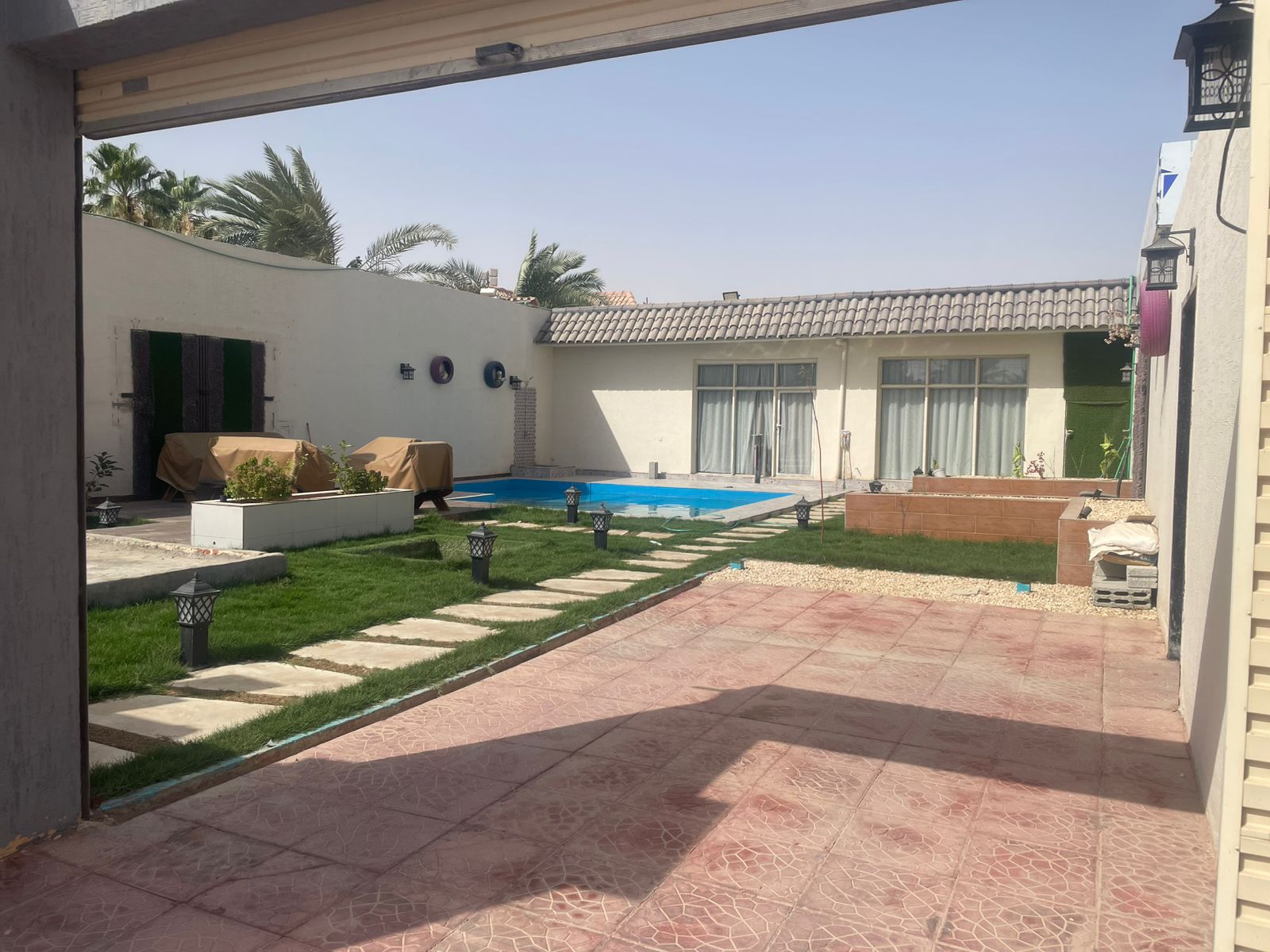 الشاليه في النهار